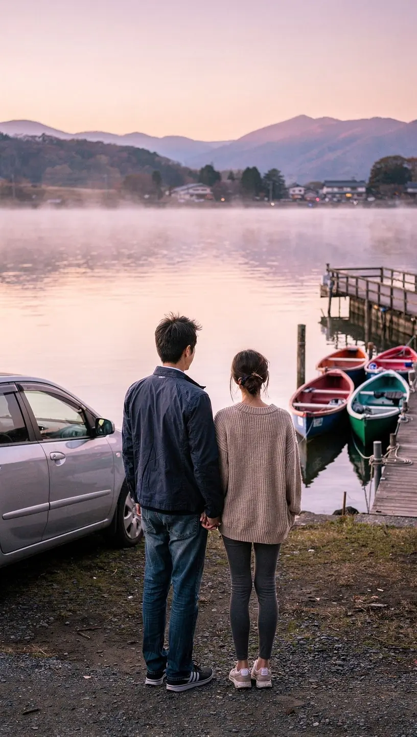 快適なドライブを楽しむ人々の笑顔